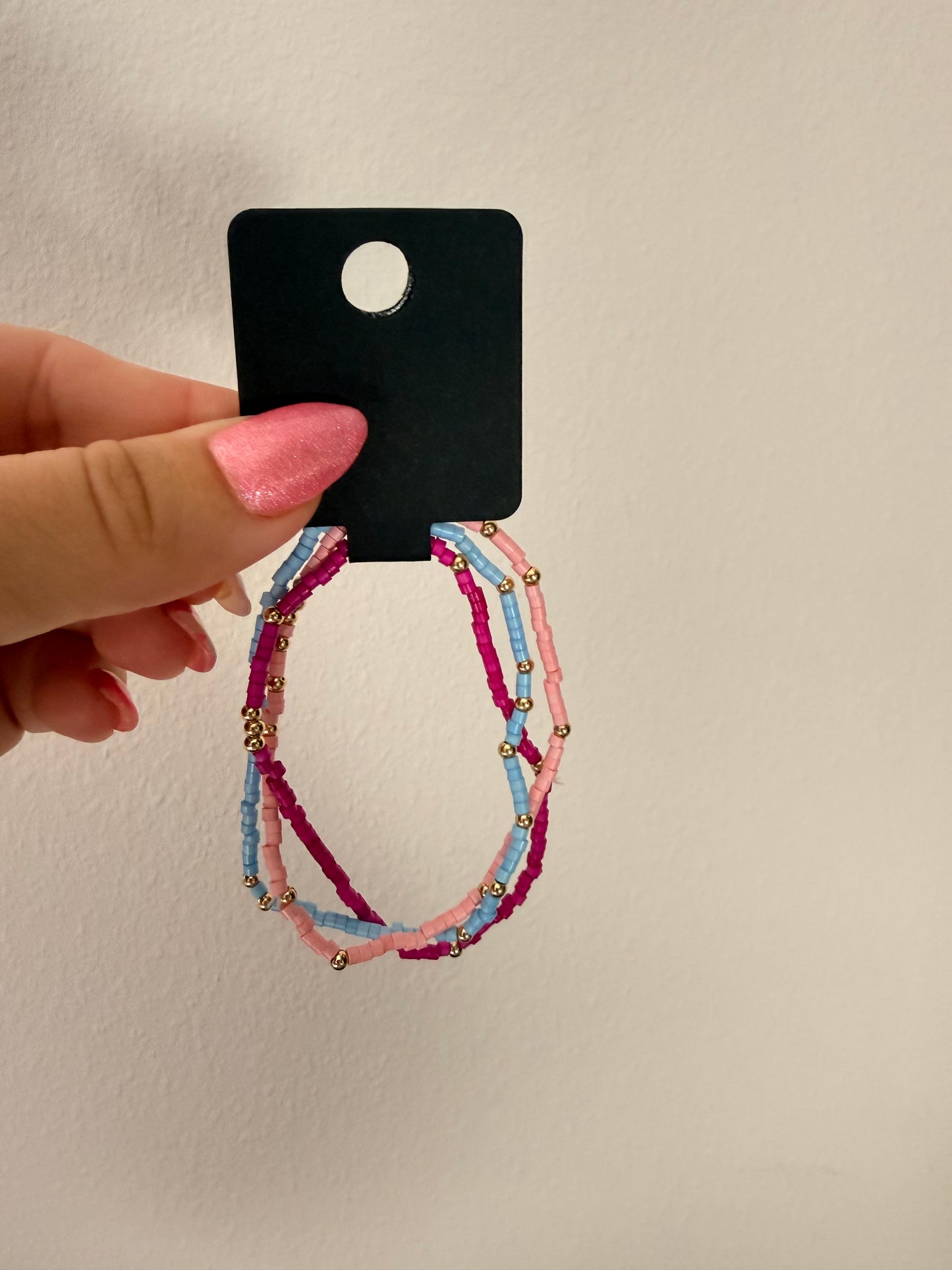 Groovy Babe Triple Bracelet Stack