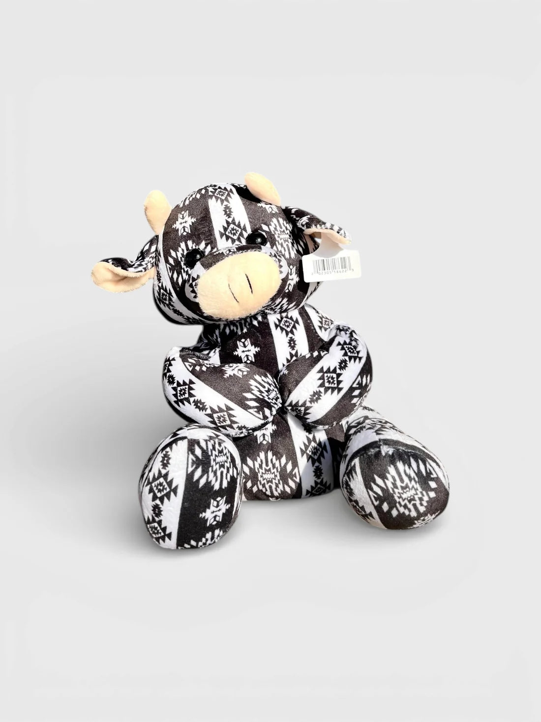 Black Aztec Cow- Medium Farm Pal