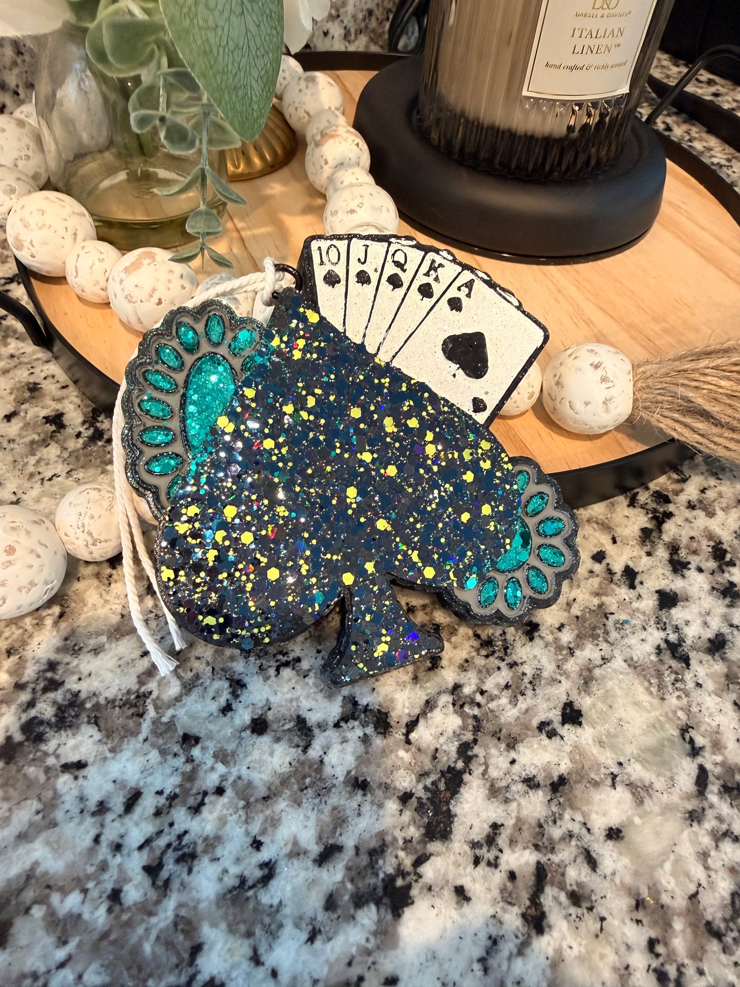 Ace Spades Car Freshie