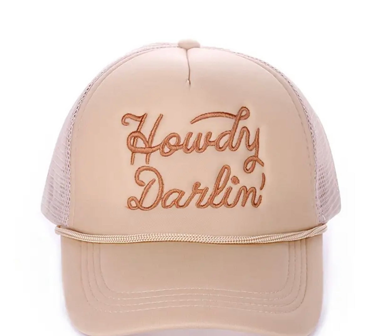 Beige Howdy Darlin’ Hat