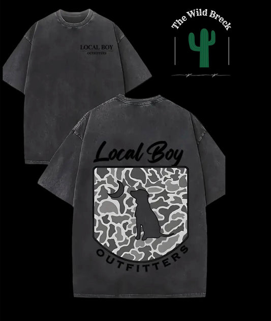 Dark Gray Local Boy Men’s Tee