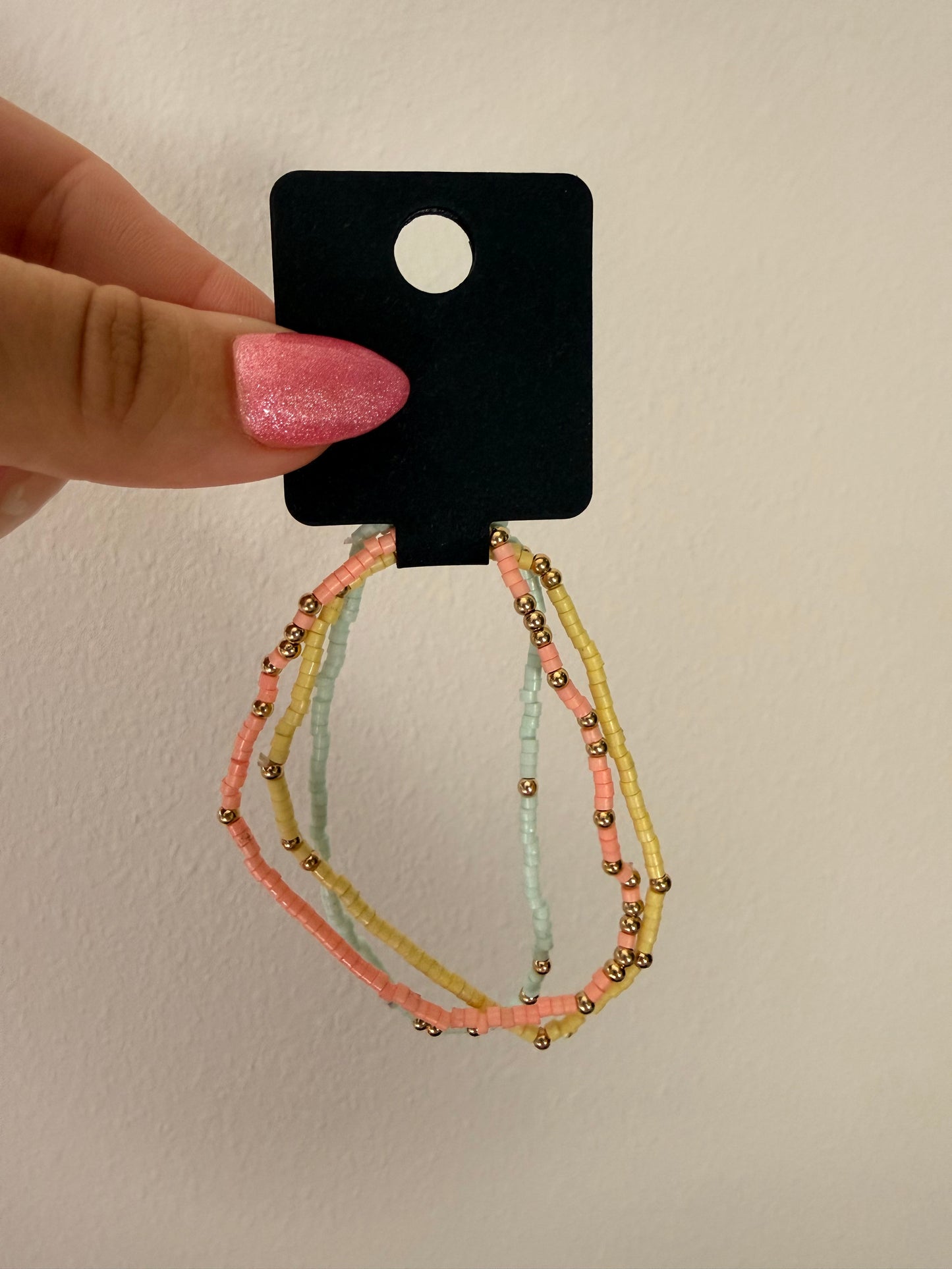 Pastel Triple Bracelet Stack