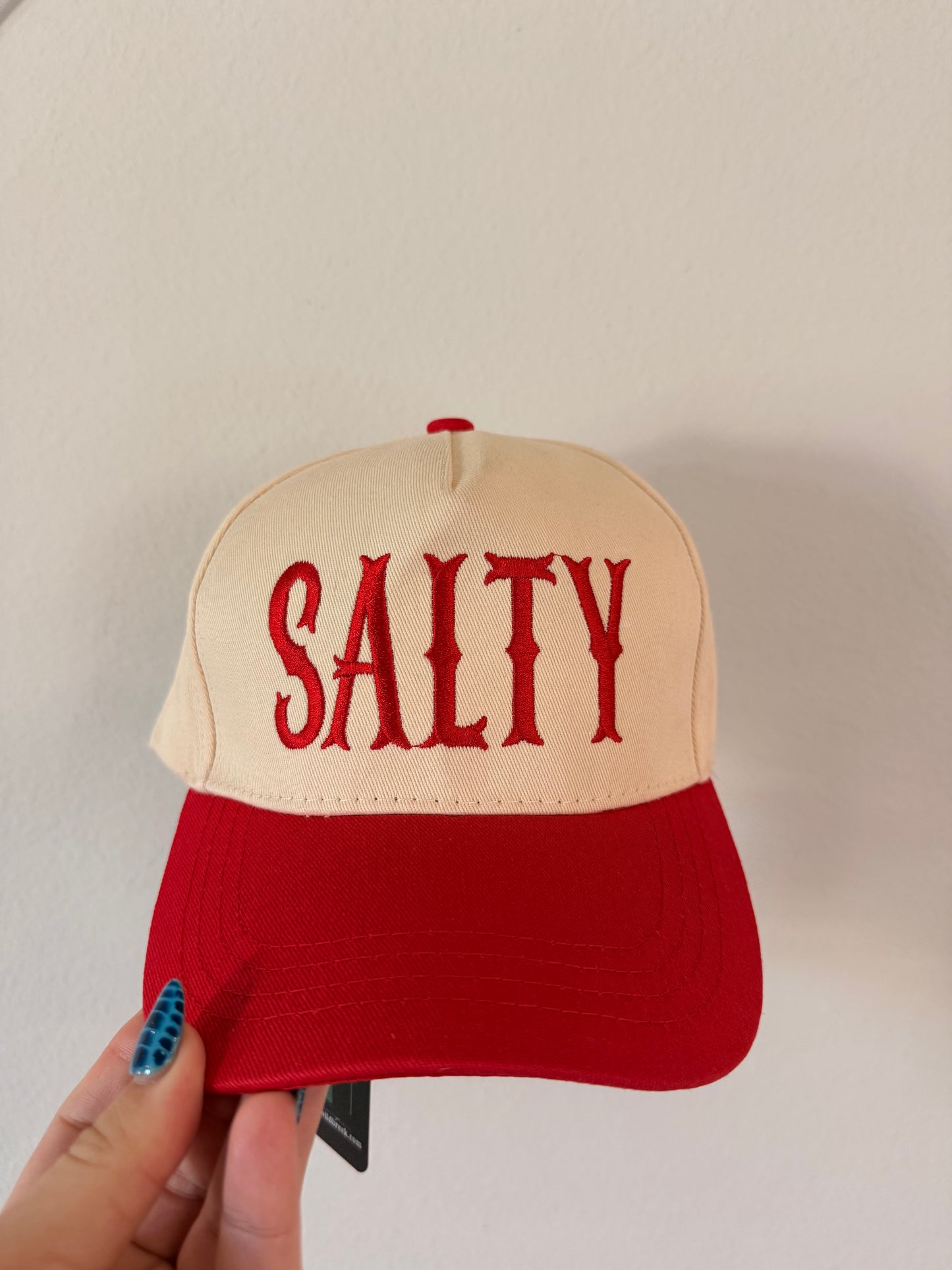 Red Salty Hat
