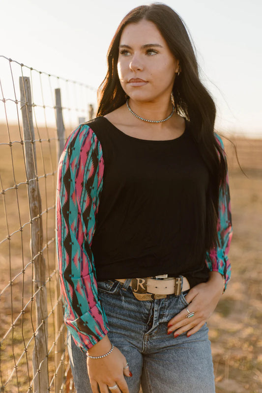 Aztec Somewhere in the Middle Top