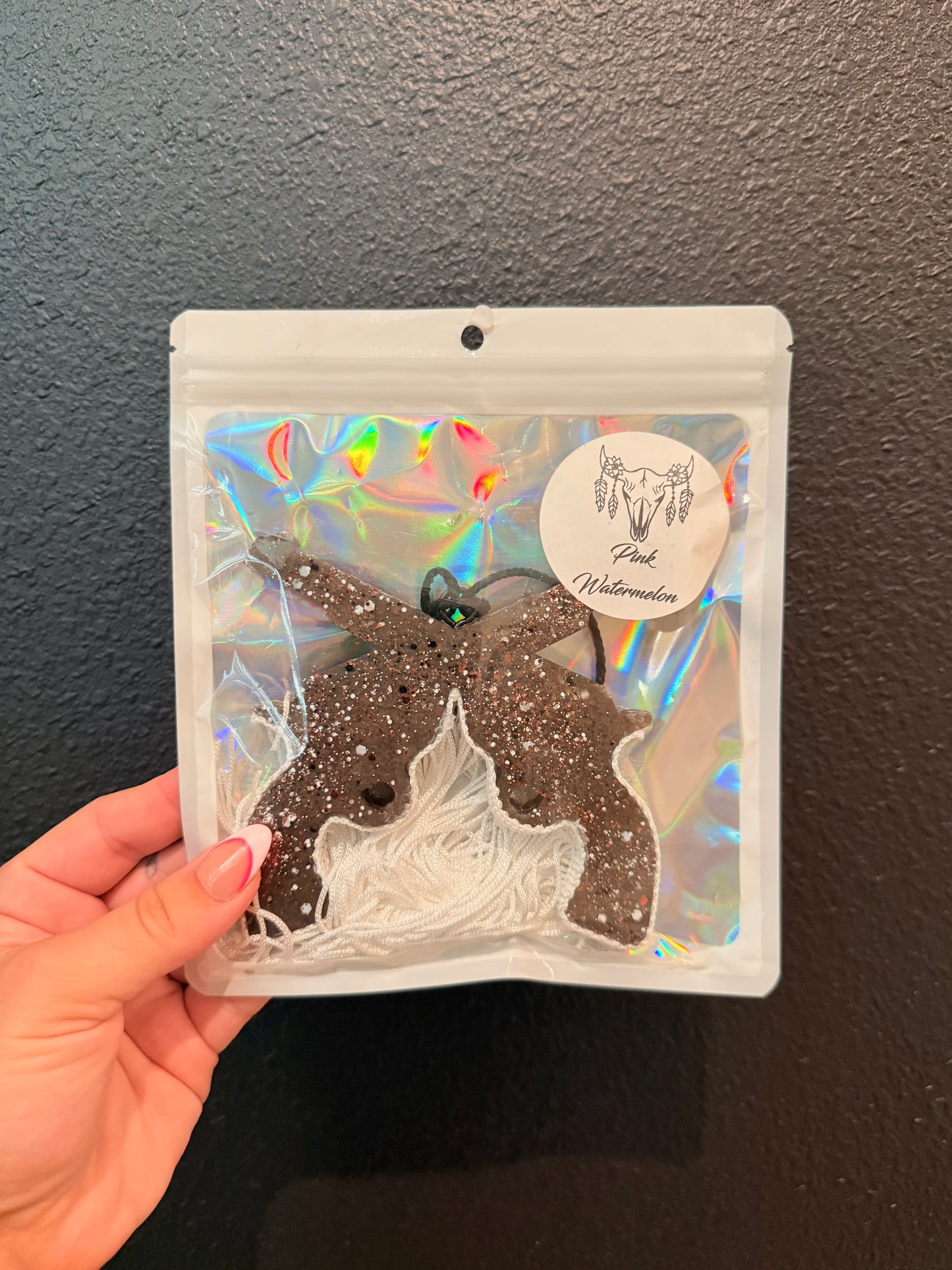 Brown Pistols Car Freshie