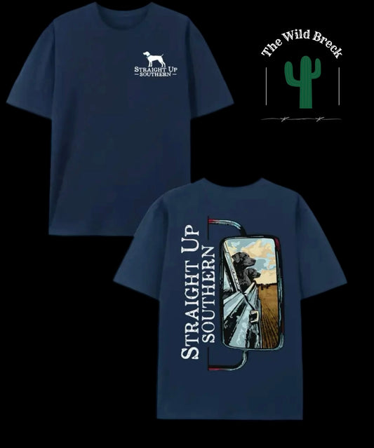 Navy Straight Up Southern Men’s Tee