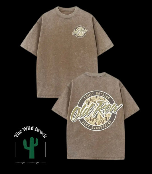 Camo Classic Old Row Mens Tee