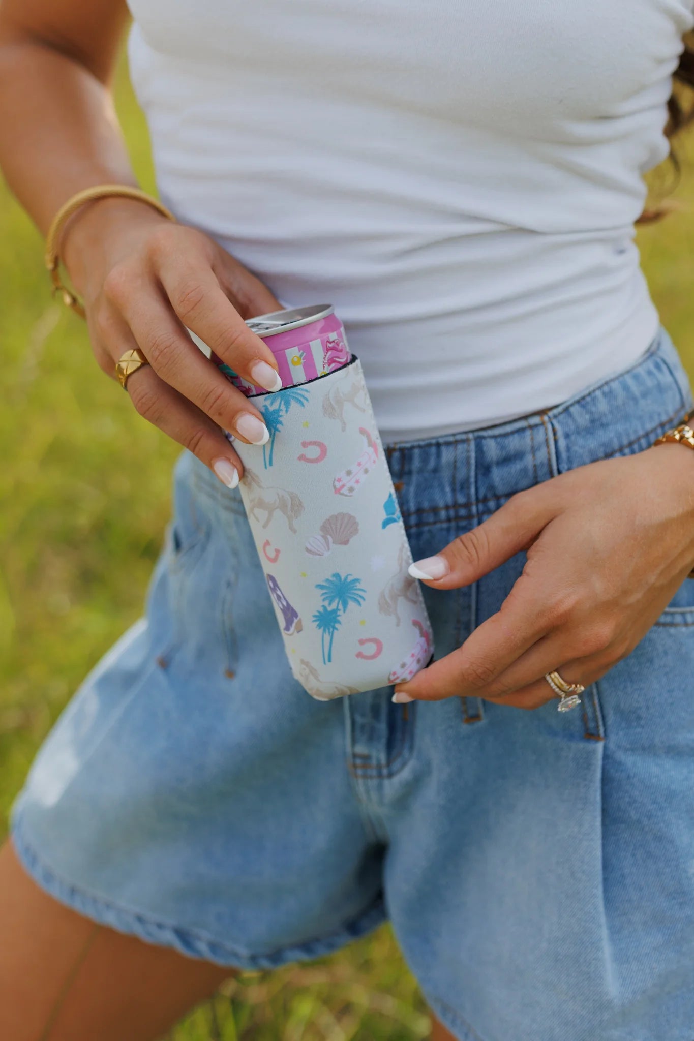 Coastal Cowgirl Koozie