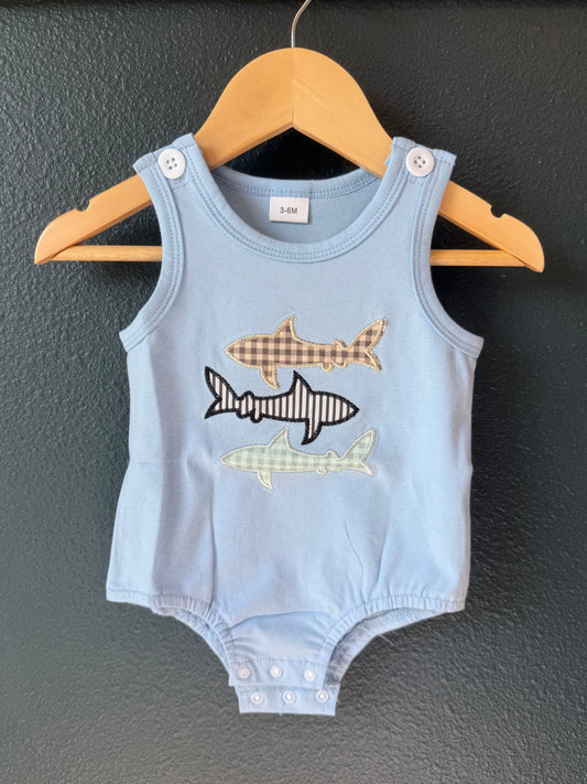 Shark Embroidered Jumper