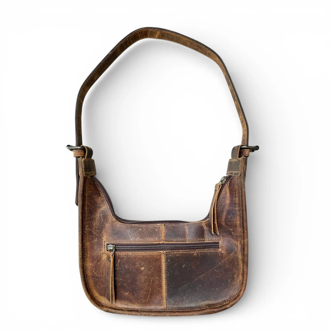 Blossom Tooled Leather Shoulder Purse