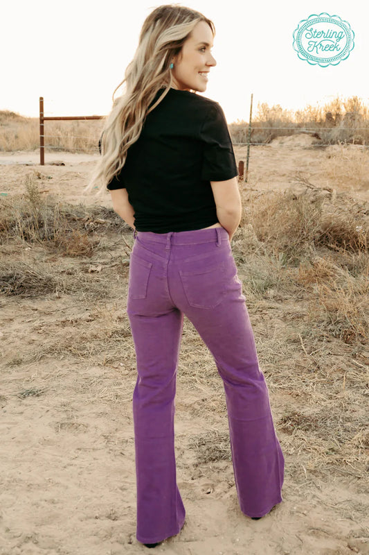 Walking West Denim Purple