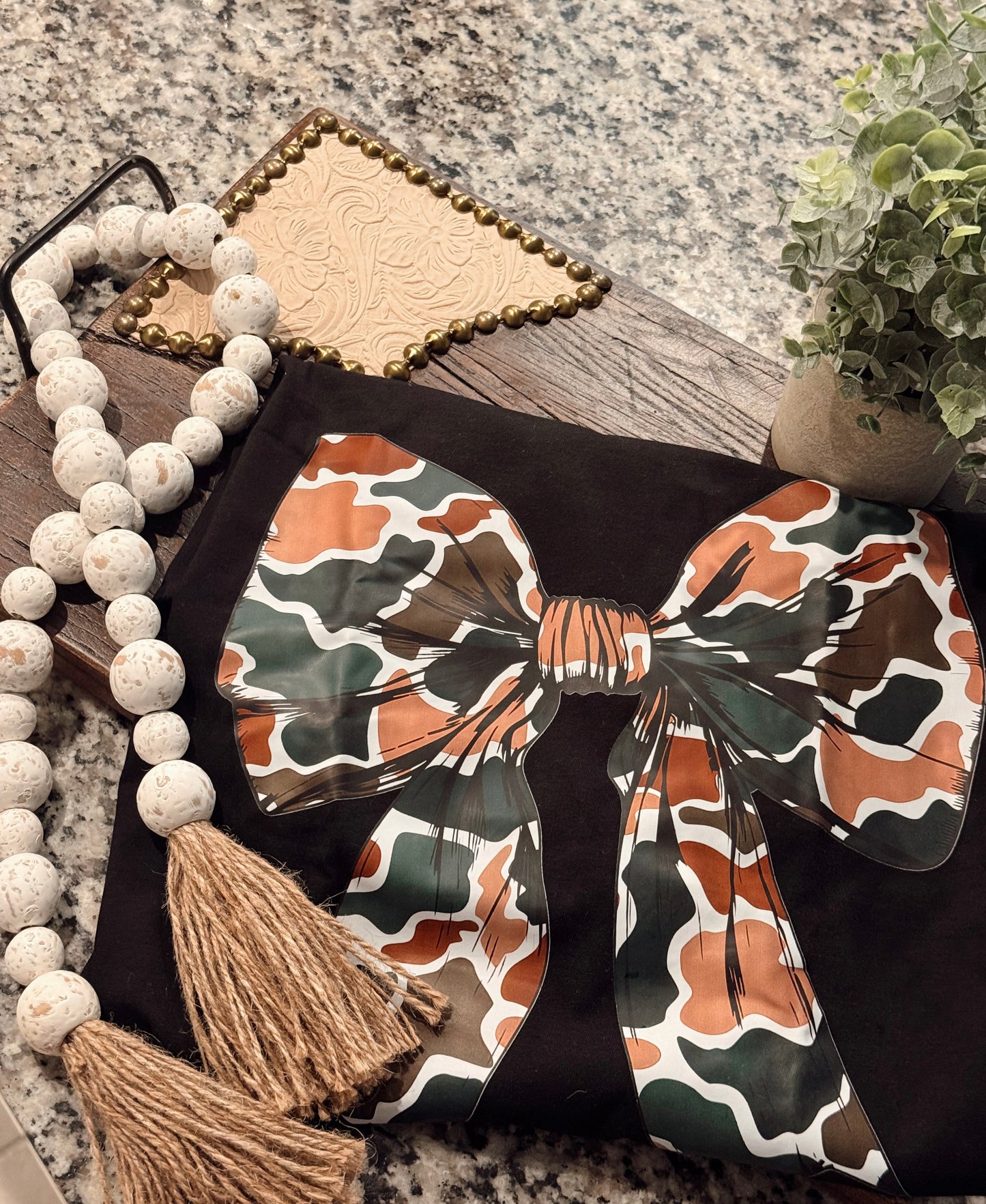 Camo Bow Tee