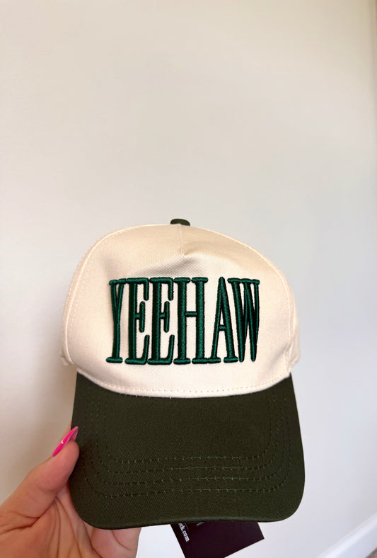Green Yeehaw Hat
