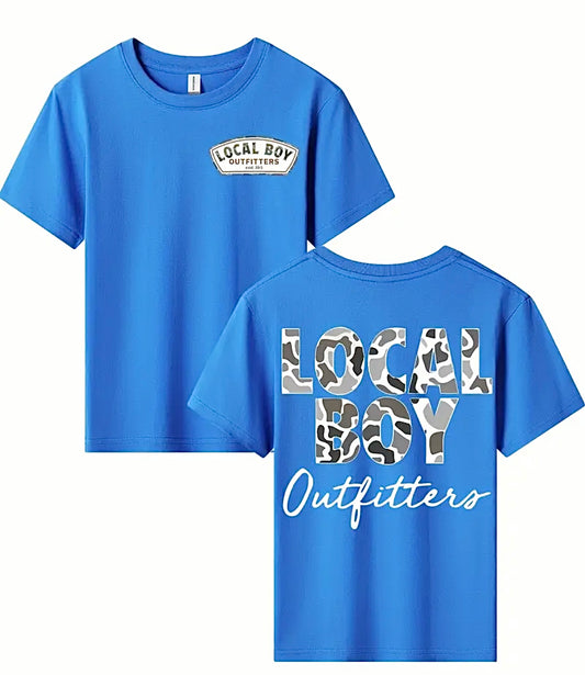 Youth Local Boys Blue Tee