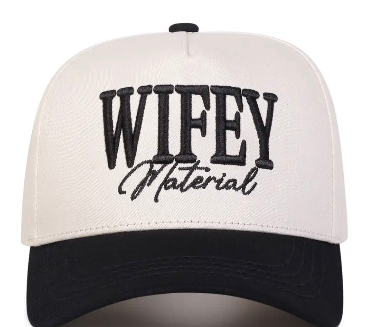 Wifey Material Black Hat
