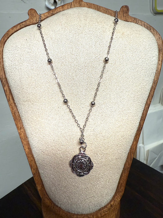 Silver Pendant Necklace
