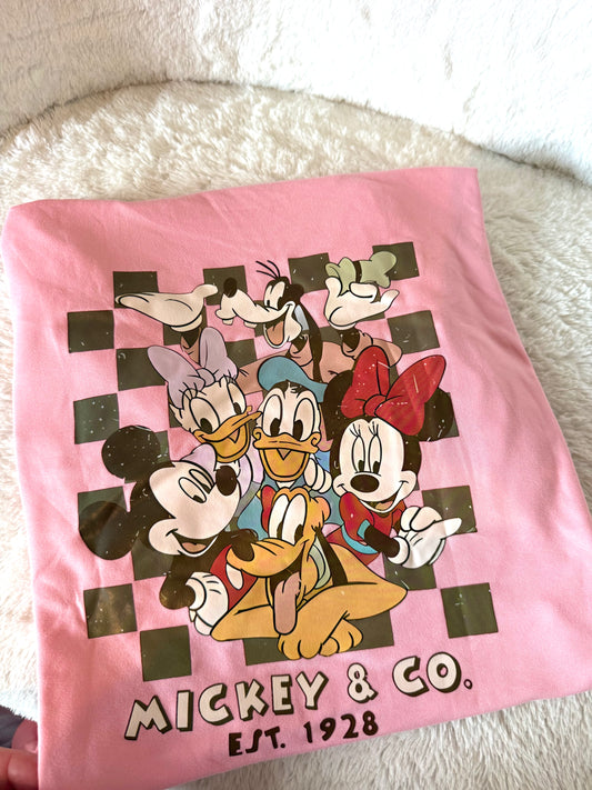 Youth Pink Disney Tee