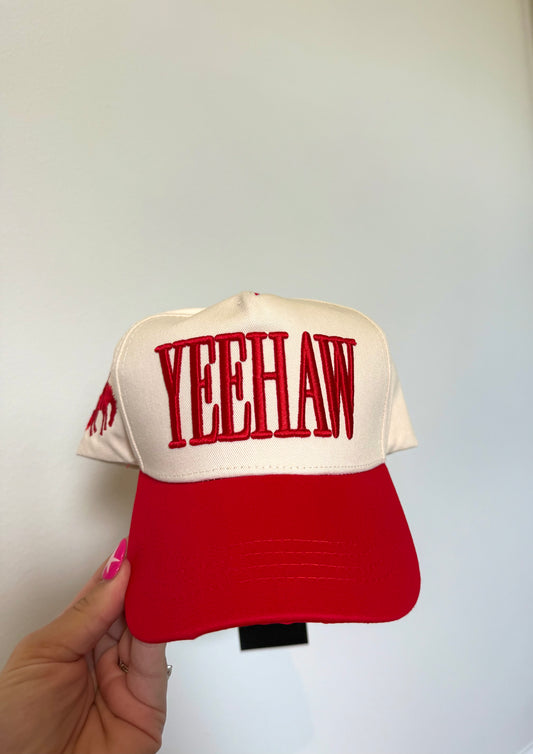 Red Yeehaw Hat