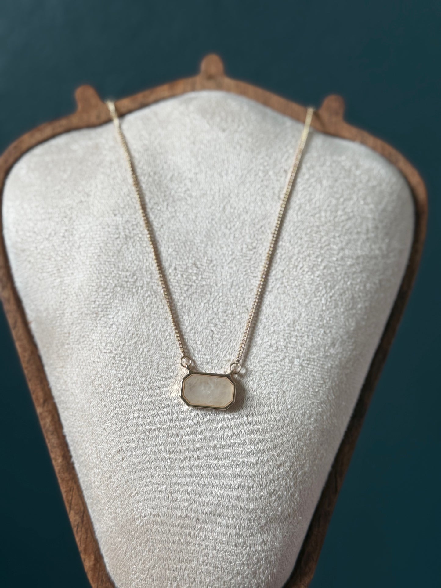 Stone Pendant Necklace