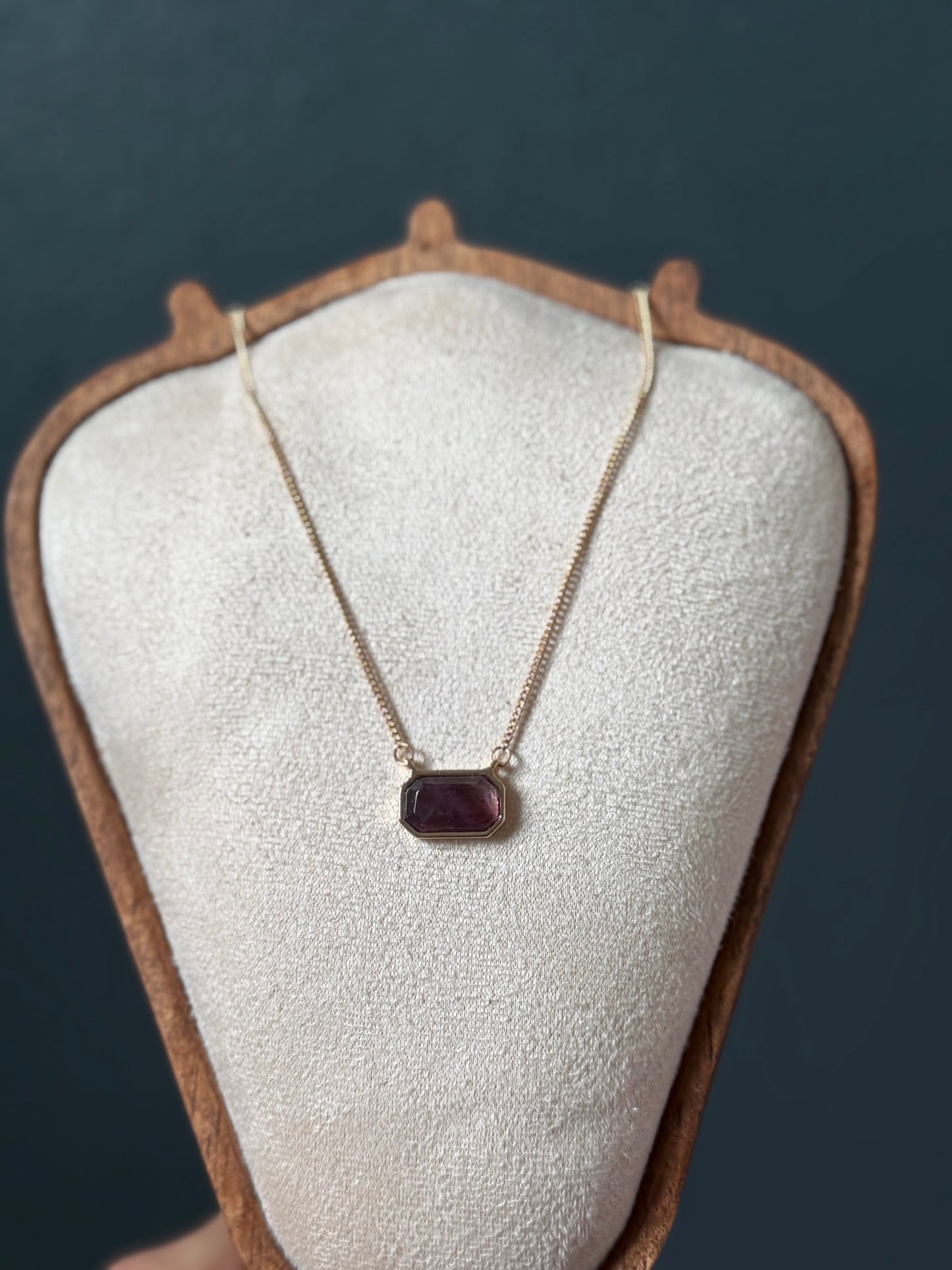 Stone Pendant Necklace