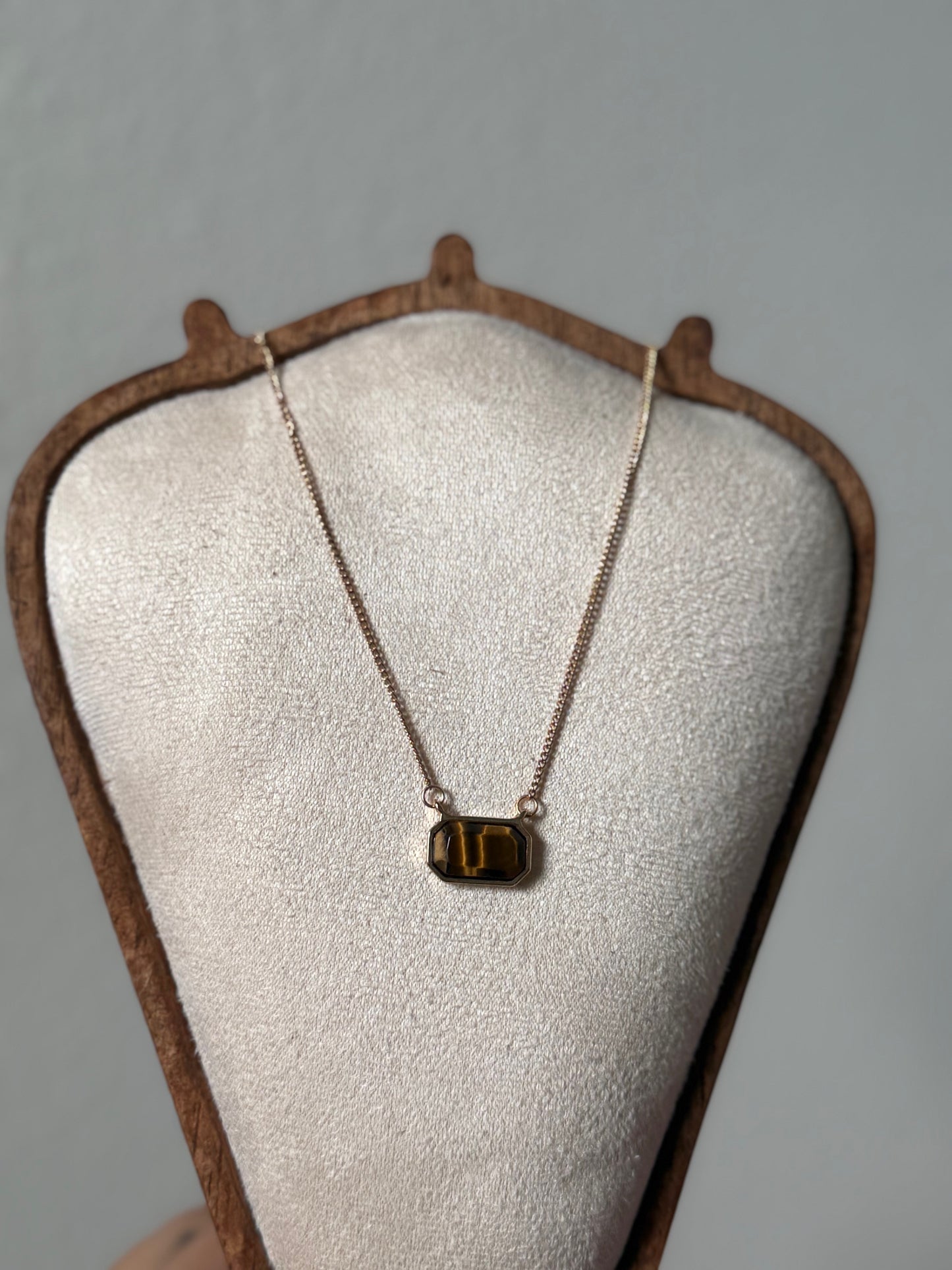 Stone Pendant Necklace