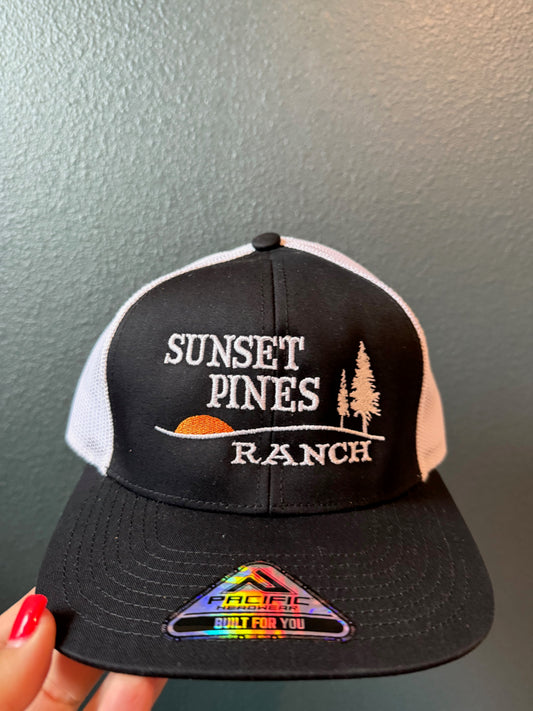Black Sunset Pines Ranch Hat