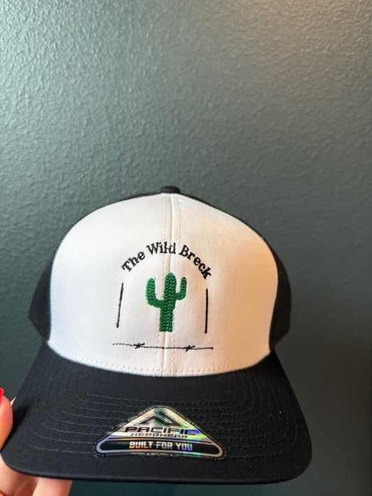 White & Black The Wild Breck Hat