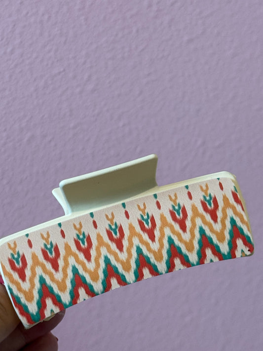 Aztec Hair Clip