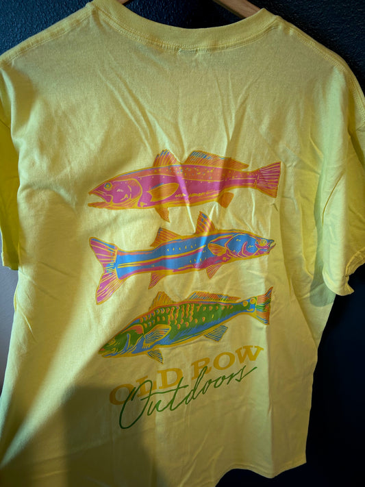 Yellow Old Row Outdoor Tee