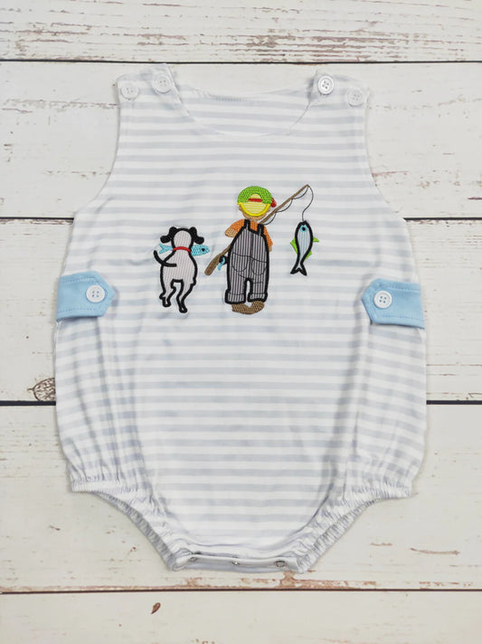 Baby Boy Fishing Bubble