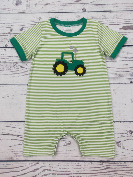Farm Baby Boy Romper