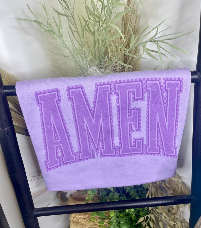 Amen Lilac Tee