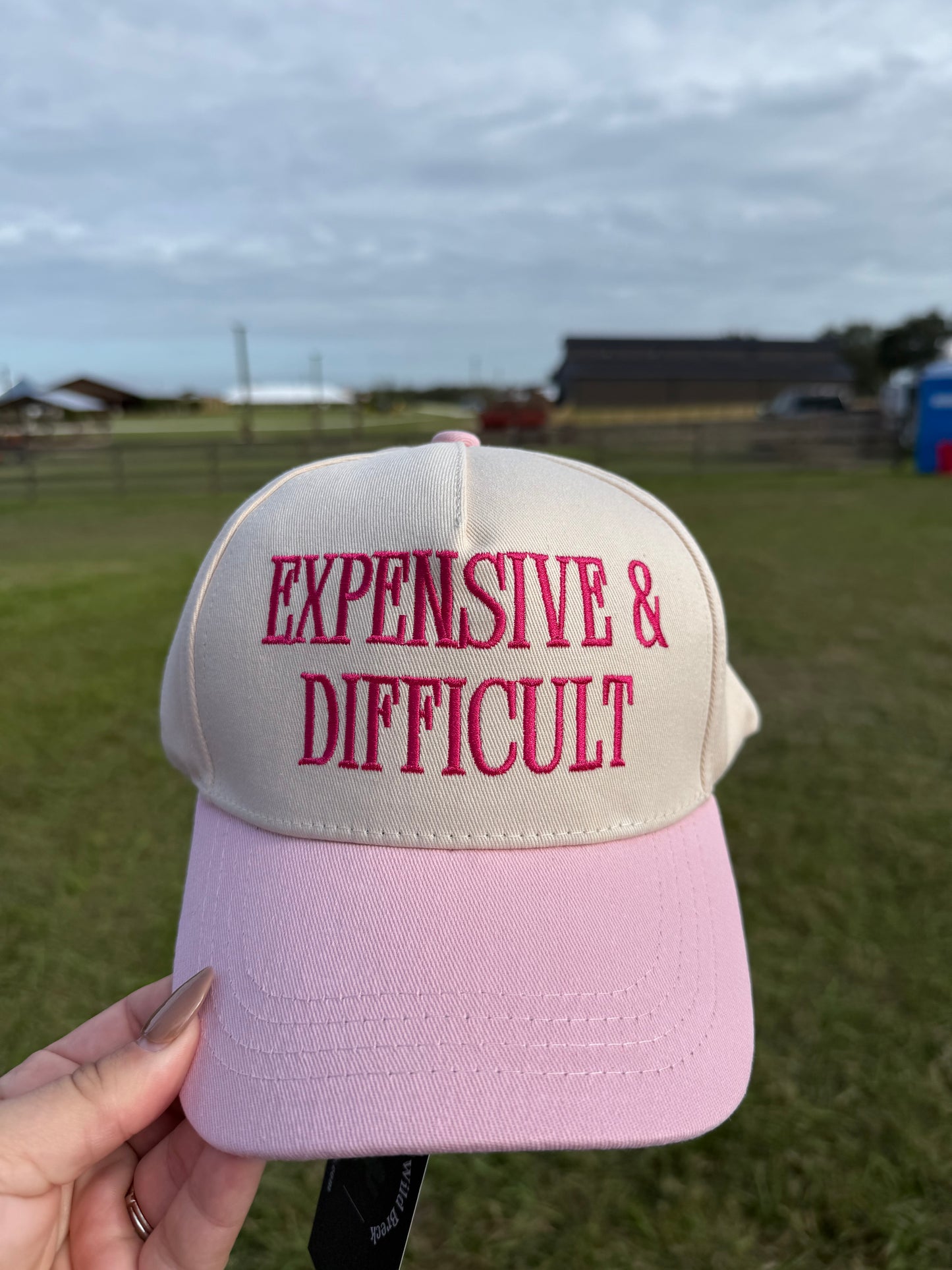 Expensive & Difficult Pink Hat