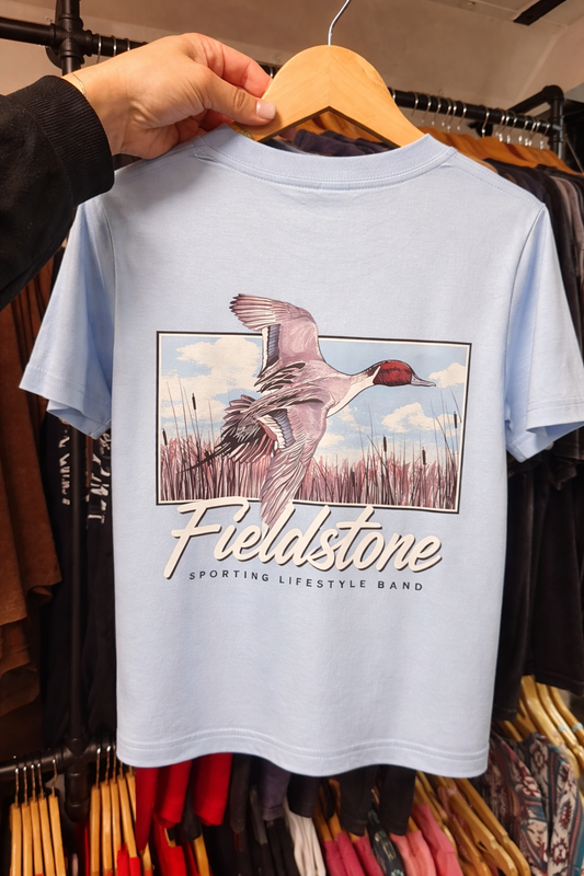 Light Blue Fieldstone Youth Boys Tee