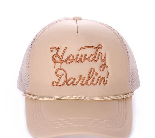Beige Howdy Darlin’ Hat