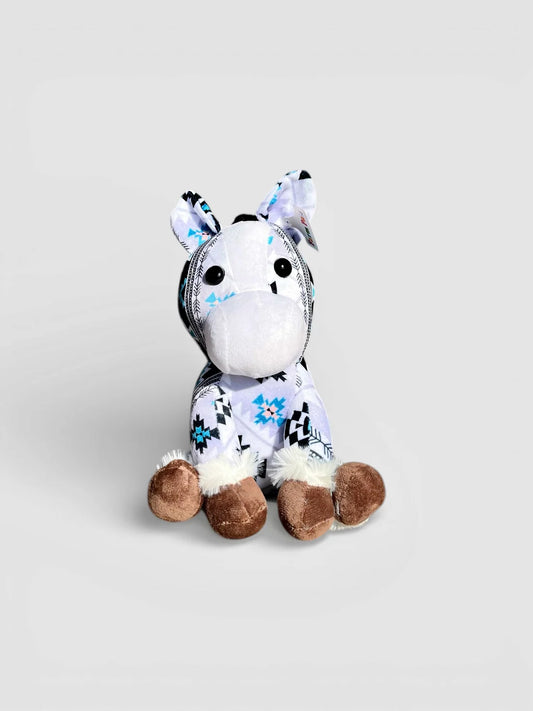 Blue Aztec Horse Medium Farm Pal