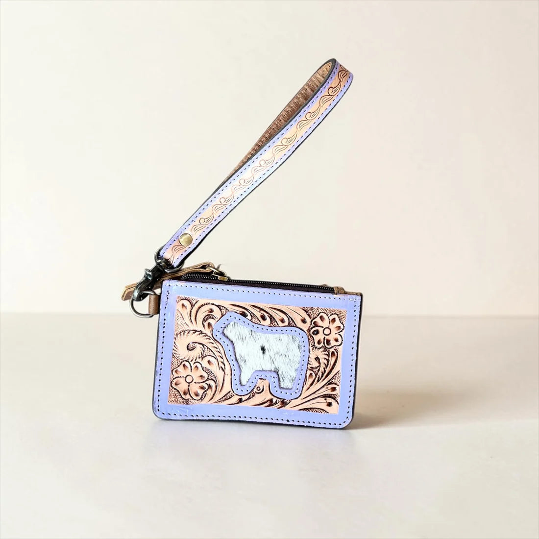 Purple Cow Wallet & Coinpouch