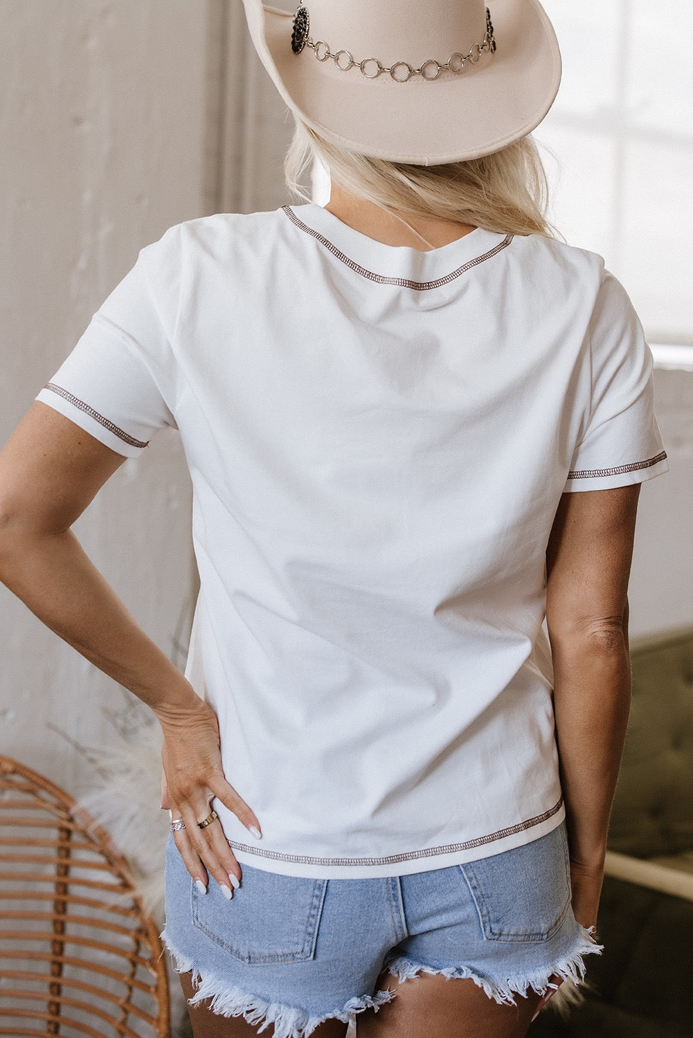 Rodeo Embroidered Top