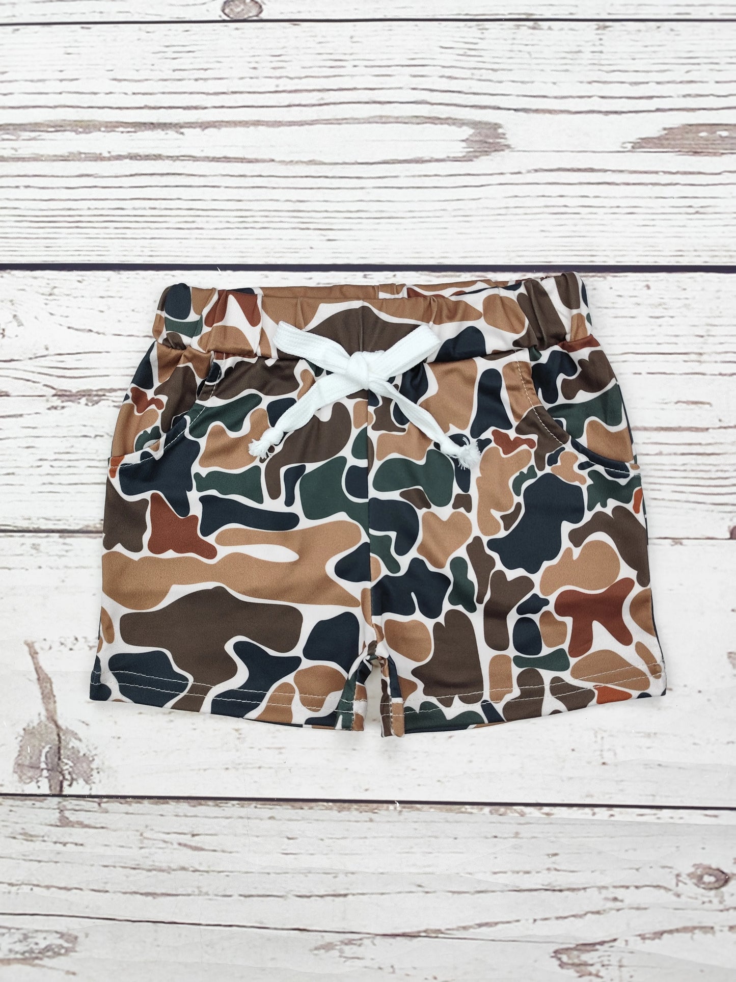 Duck Camo Baby Boy Shorts