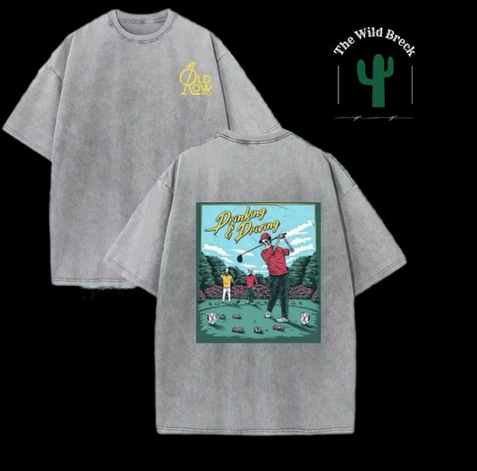 Old Row Driving Golf Men’s Tee