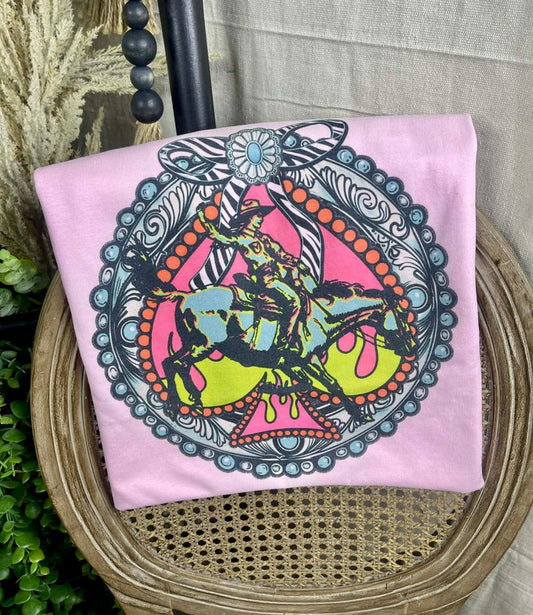 Cowgirl Concho Tee