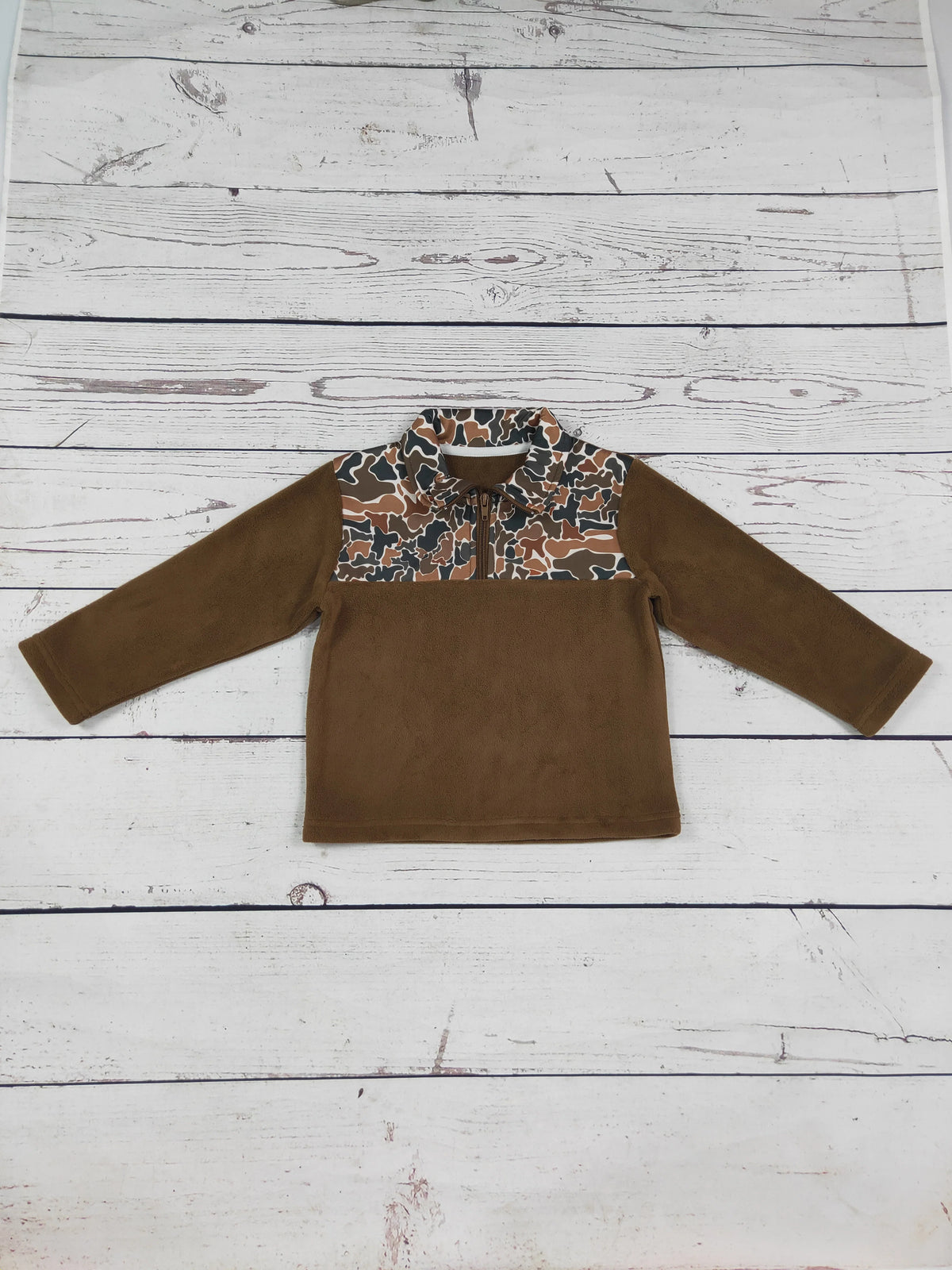 Camo Kids Pullover