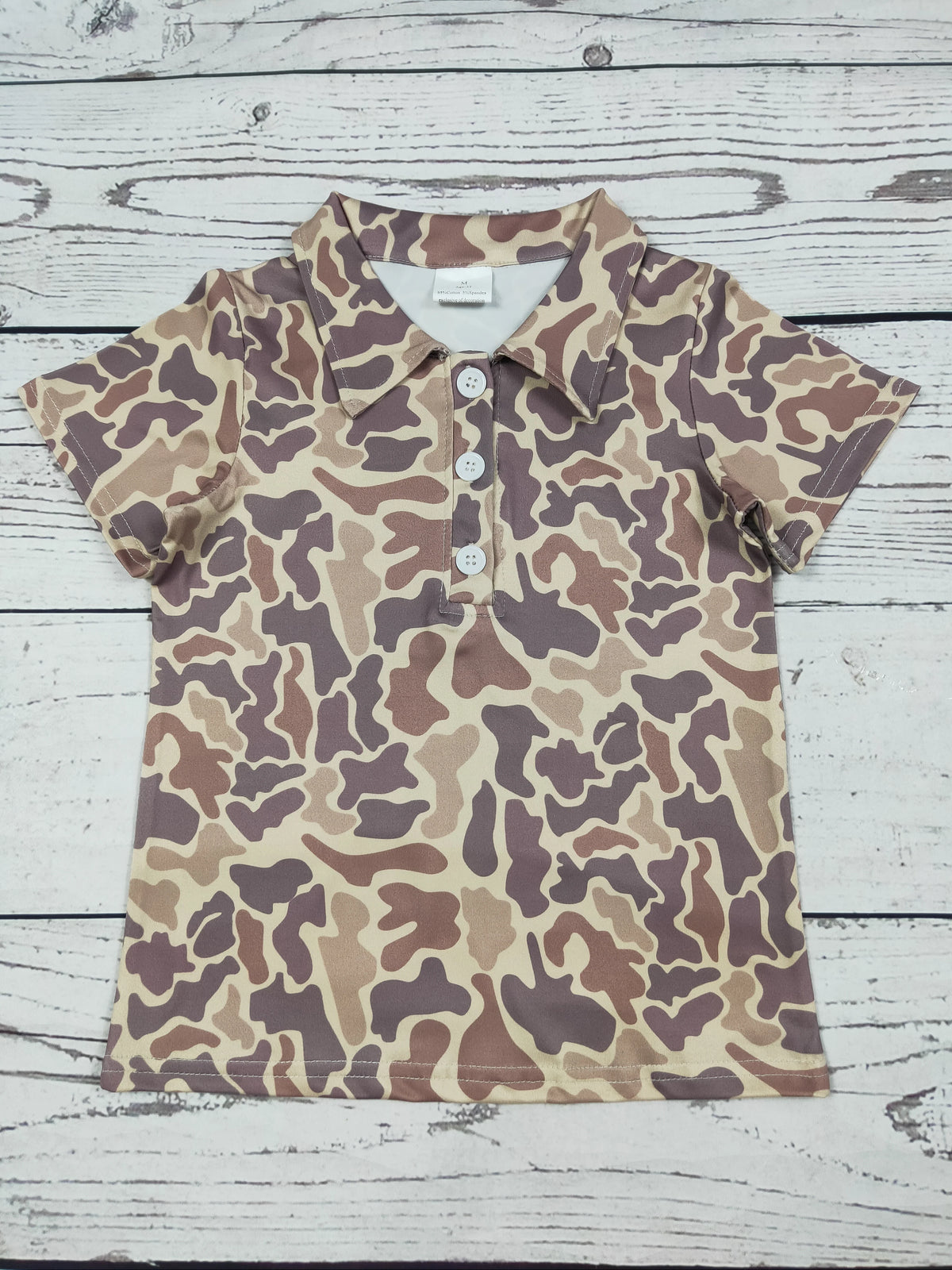 Camo Boys Polo