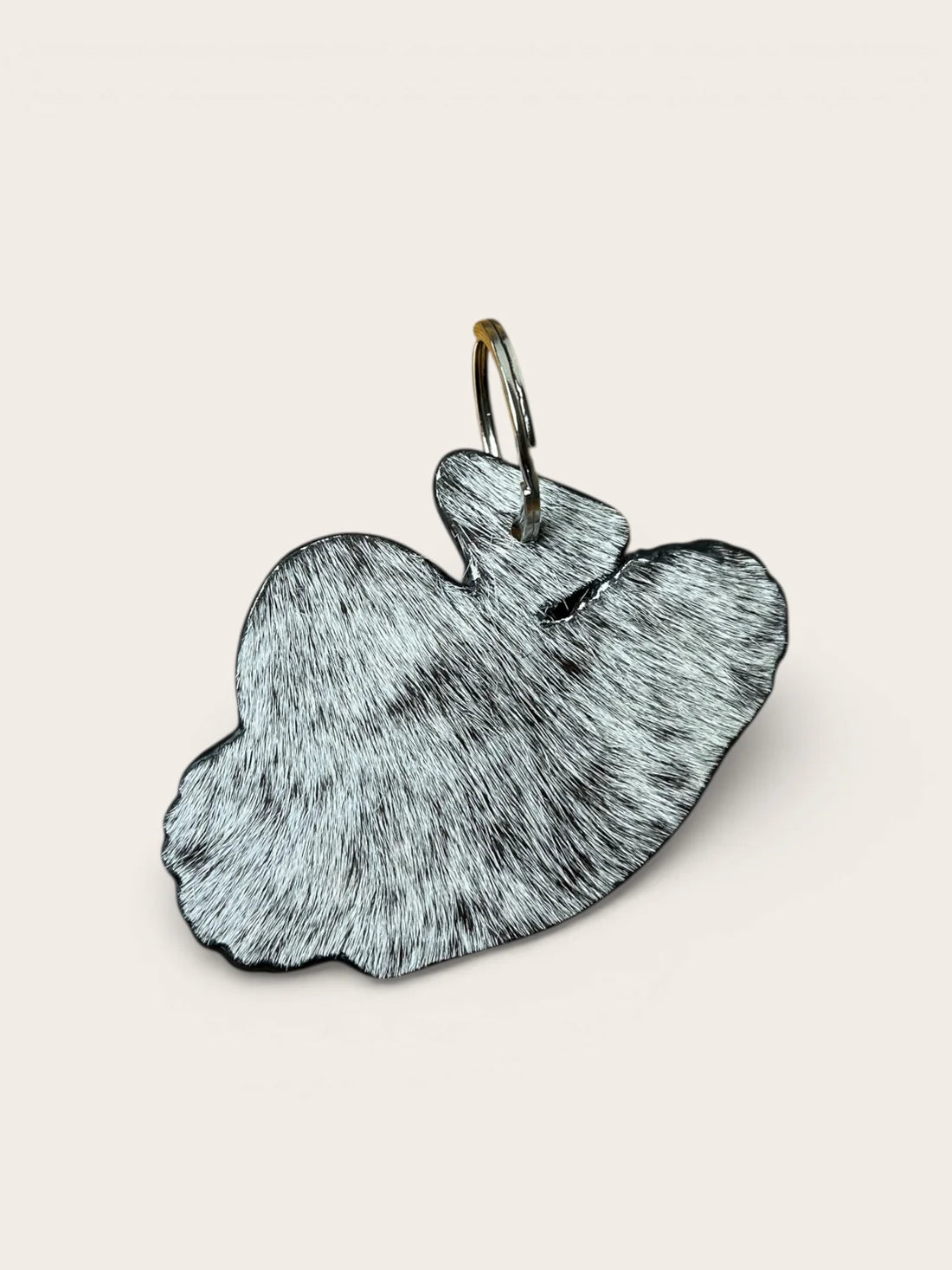 Checkered Spade Keychain