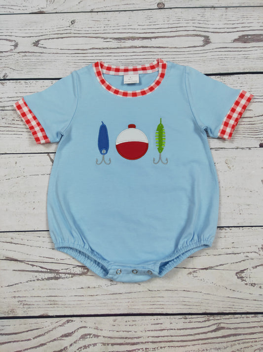 Fishing Baby Boy Bubble