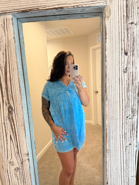 Bright Blue Everyday Dress