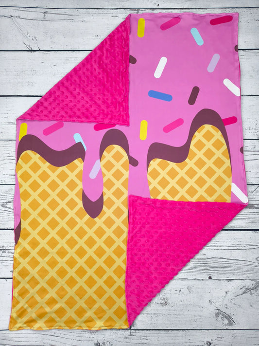 Ice Cream Drip Blanket