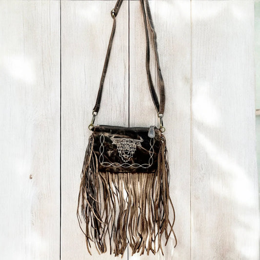 Highland Leather Crossbody Bag