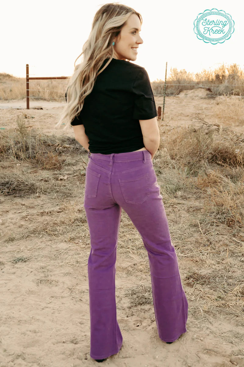 Walking West Denim Purple