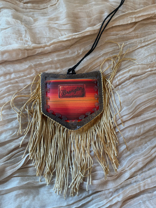 Wrangler Western with Fringe Car Freshie